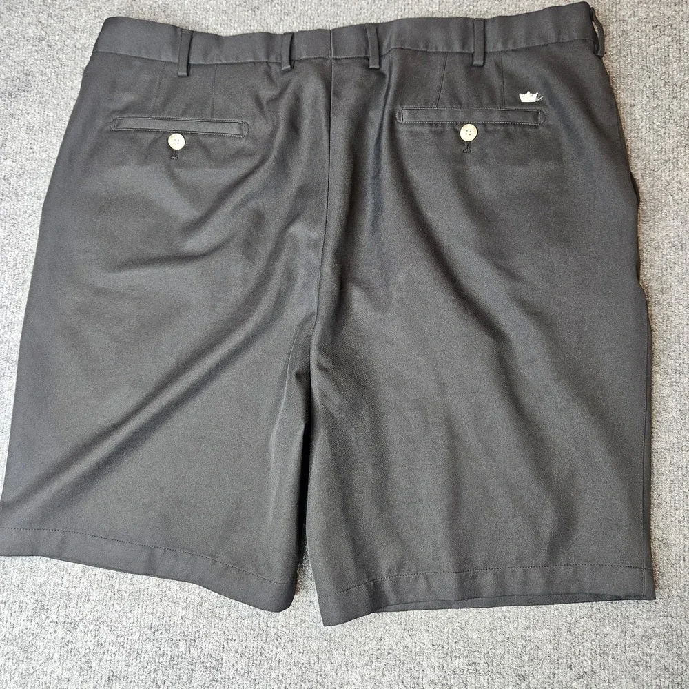 Peter Millar Men's Crown Sport Golf Shorts Size 40 Black Travel Stretch Comfort